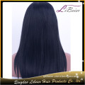 Best Quality 180% density thick hair 6a grade virgin brazilian 100 human hair full lace wig